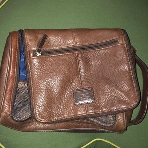 Fossil Toiletry Bag leather